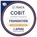 B COBIT 2019 foundation APMG accredited trainer 